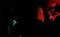 Live grab van het concert in de Upstairs Bar van Simplon, 4 november 1994